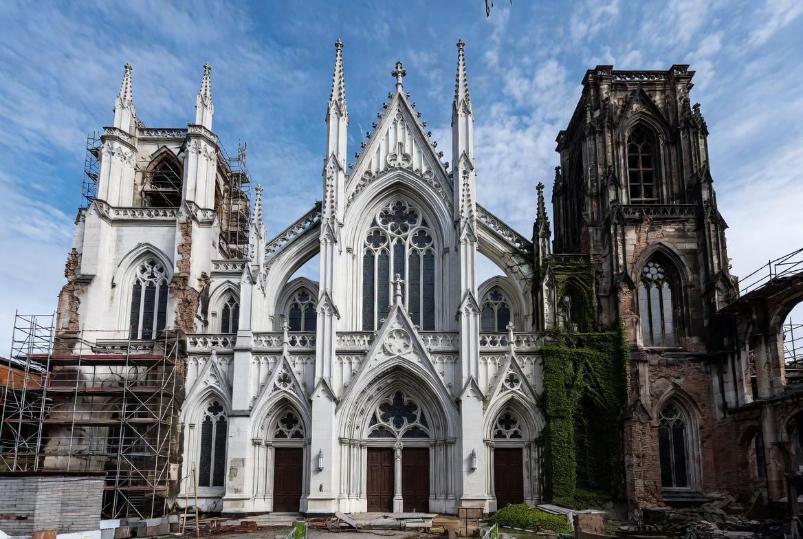 Synthia Solace Cathedral Cathedral Half Finished Half Built